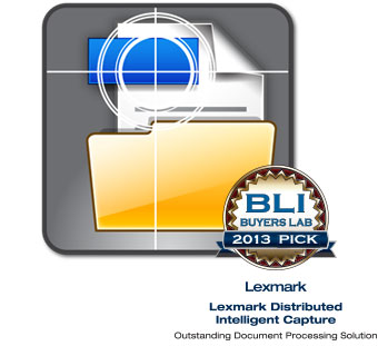 La Solution de capture intelligente distribuée de Lexmark se voit décerner un Pick Award de BLI